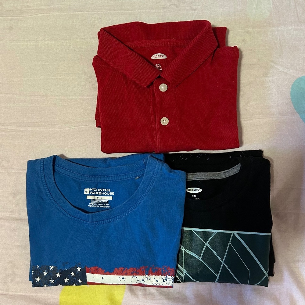 Three-piece boys' clothes Size 8